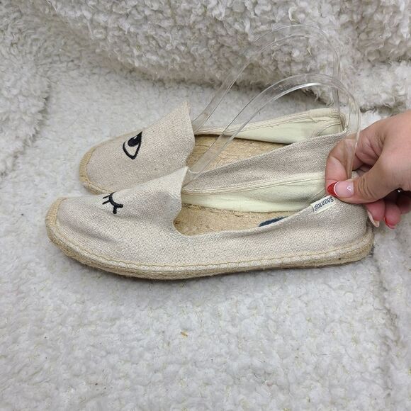 Soludos x Jason Polan‎ Wink smoking slippers espadrilles size 8.5 - Picture 5 of 6